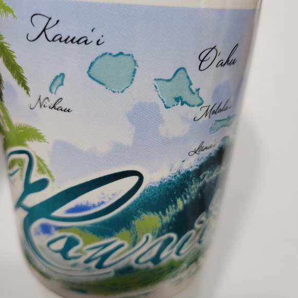 Maui Hawaiian Island Treasures Hawaii map coffee mug Island Waves Hawai'i - Picture 8 of 9